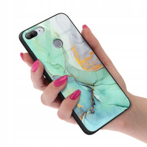 Etui GLASS do HUAWEI HONOR 9 LITE Marmurki Wzory