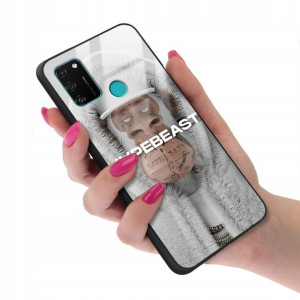 Etui GLASS do HUAWEI HONOR 9A Case Bearbrick Wzory