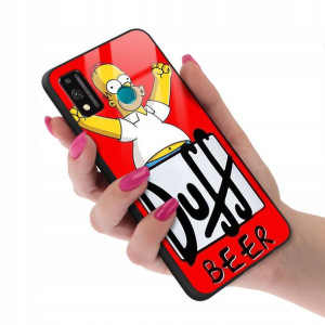 Etui GLASS do HUAWEI HONOR 9X LITE Bajki Top Wzory