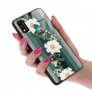 Etui GLASS do HUAWEI HONOR 9X LITE Kobiece Wzory