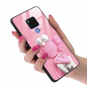 Etui GLASS do HUAWEI MATE 20 Case Kwiaty Top Wzory