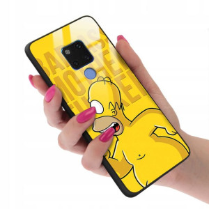 Etui GLASS do HUAWEI MATE 20 Case Kreskówki Wzory