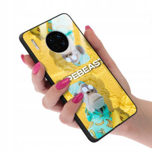 Etui GLASS do HUAWEI MATE 30 PRO Case Misie Wzory