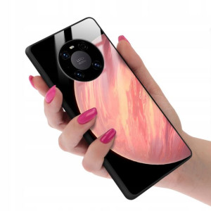 Etui Glass do HUAWEI MATE 40 PRO Case Kwiaty Wzory