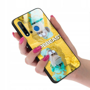 Etui GLASS do HUAWEI NOVA 5i Bearbrick Misie Wzory