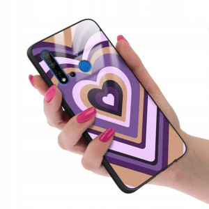 Etui Glass do HUAWEI NOVA 5i Case Modne Top Wzory