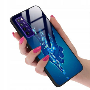 Etui GLASS do HUAWEI NOVA 7 Case Biologiczne Wzory