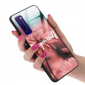 Etui GLASS do HUAWEI NOVA 7 Case Kobiece Top Wzory