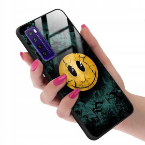 Etui GLASS do HUAWEI NOVA 7 Case Kreskówki Wzory