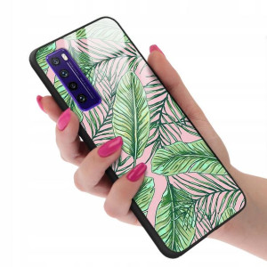 Etui GLASS do HUAWEI NOVA 7 Case Kwiaty Lato Wzory