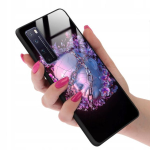 Etui GLASS do HUAWEI NOVA 7 PRO Case Piękne Wzory