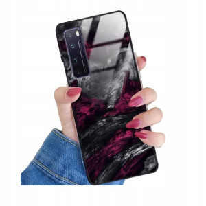 Etui Glass Do Huawei Nova 7 Pro Eleganckie Wzory