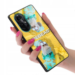 Etui GLASS do HUAWEI NOVA 8 Bearbrick Misie Wzory