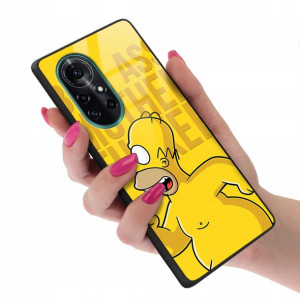 Etui GLASS do HUAWEI NOVA 8 Case Kreskówki Wzory