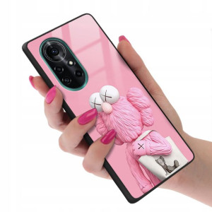 Etui GLASS do HUAWEI NOVA 8 Case Kwiaty Lato Wzory