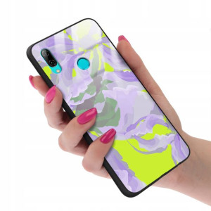Etui GLASS do HUAWEI P SMART 2019 Case Modne Wzory