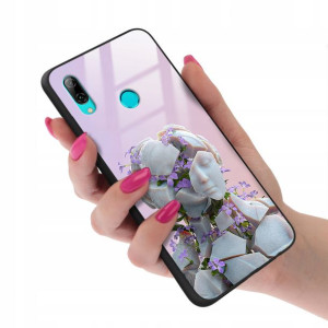 Etui GLASS do HUAWEI P SMART 2019 Modne Top Wzory