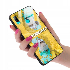 Etui GLASS do HUAWEI P SMART 2020 Case Misie Wzory