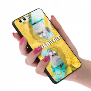 Etui GLASS do HUAWEI P10 Bearbrick Misie Wzory
