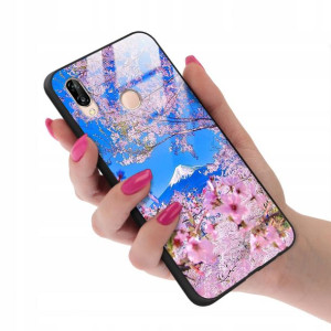 Etui GLASS do HUAWEI P20 LITE Case Wiosenne Wzory