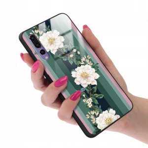 Etui GLASS do HUAWEI P20 PRO Case Kobiece Wzory