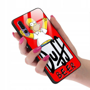 Etui GLASS do HUAWEI P20 PRO Case Kreskówki Wzory