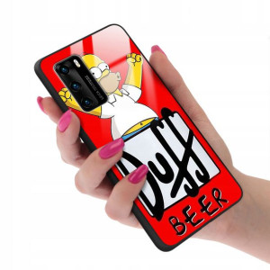 Etui GLASS do HUAWEI P40 Case Kreskówki Top Wzory