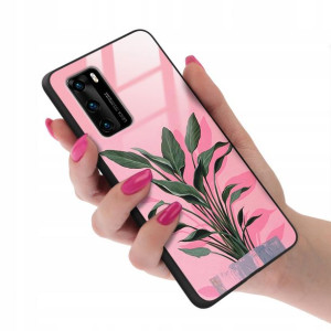 Etui Glass do HUAWEI P40 Case Piękne Letnie Wzory