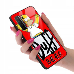 Etui GLASS do HUAWEI P40 LITE 5G Case Bajki Wzory