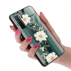 Etui GLASS do HUAWEI P40 LITE 5G Case Modne Wzory