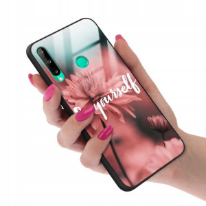Etui GLASS do HUAWEI P40 LITE E Case Kobiece Wzory