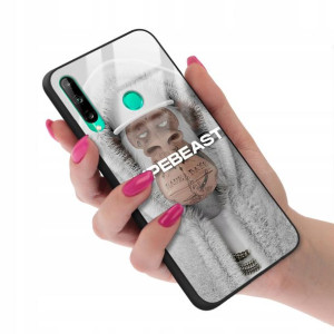 Etui GLASS do HUAWEI P40 LITE E Case Misie Wzory