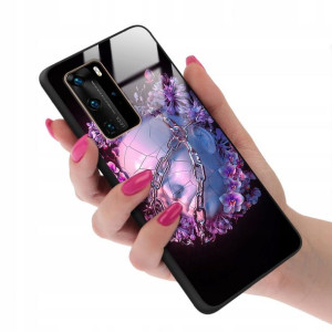 Etui GLASS do HUAWEI P40 PRO Case Piękne Top Wzory