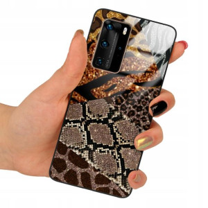 Etui GLASS do HUAWEI P40 PRO Modne Piękne Wzory
