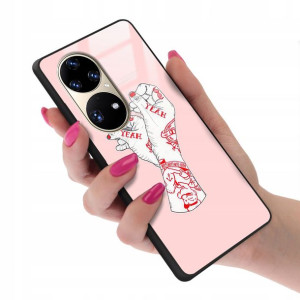 Etui Glass do HUAWEI P50 PRO Case Modne Top Wzory
