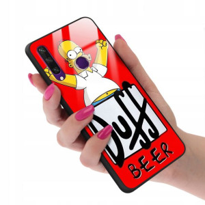 Etui GLASS do HUAWEI Y6P Case Kreskówki Top Wzory