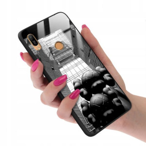 Etui GLASS do HUAWEI Y6S Bearbrick Misie Wzory