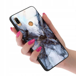 Etui GLASS do HUAWEI Y6S Case Marmurki Top Wzory