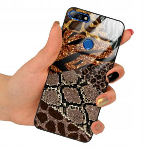 Etui GLASS do HUAWEI Y7 PRIME 2018 Case Top Wzory