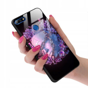 Etui GLASS do HUAWEI Y7 PRIME 2018 Modne Top Wzory