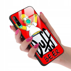 Etui GLASS do HUAWEI Y7P 2020 Case Kreskówki Wzory
