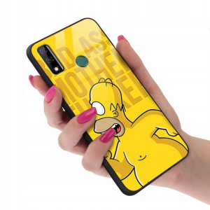 Etui GLASS do HUAWEI Y8S Case Kreskówki Top Wzory