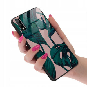 Etui GLASS do HUAWEI Y8S Case Modne Kobiece Wzory