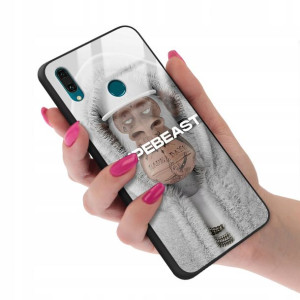 Etui GLASS do HUAWEI Y9 2019 Bearbrick Misie Wzory