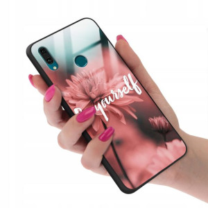 Etui GLASS do HUAWEI Y9 2019 Case Kobiece Wzory