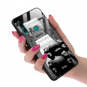 Etui GLASS do HUAWEI Y9 PRIME 2019 Misie Wzory