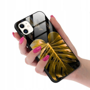 Etui GLASS do IPHONE 11 Case Modne Kobiece Wzory