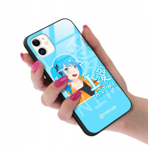 Etui Glass do IPHONE 11 Obudowa Case Anime Wzory