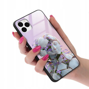 Etui GLASS do IPHONE 11 PRO Case Biologiczne Wzory