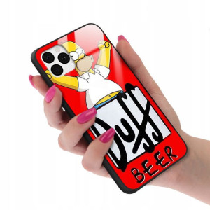 Etui GLASS do IPHONE 11 PRO Case Kreskówki Wzory